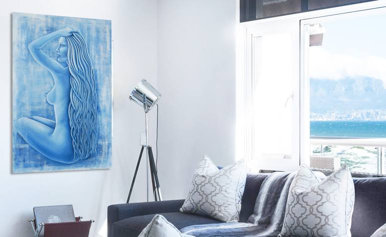 Original Contemporary Women Painting by Milar Talore