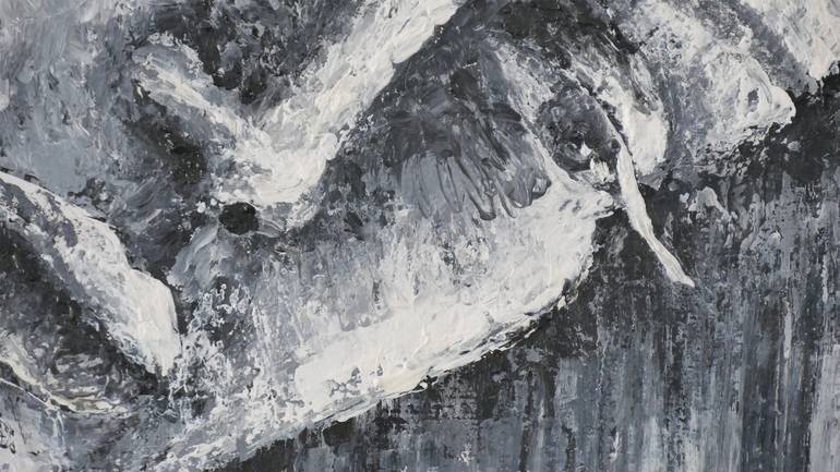 Original Abstract Expressionism Abstract Painting by Milar Talore