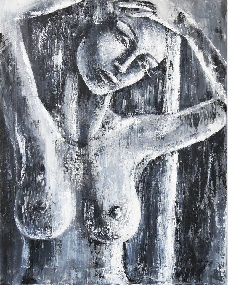 Original Abstract Expressionism Abstract Painting by Milar Talore
