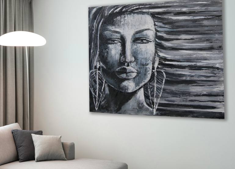 Original Contemporary Abstract Painting by Milar Talore
