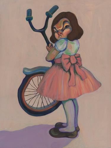 Print of Pop Art Bike Paintings by Ink Choi