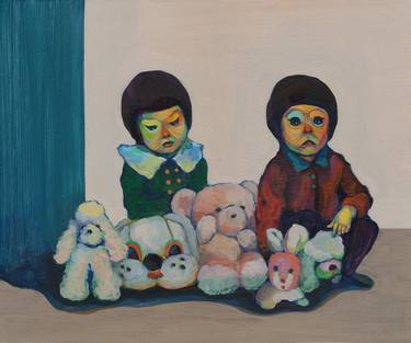 Print of Expressionism Family Paintings by Ink Choi