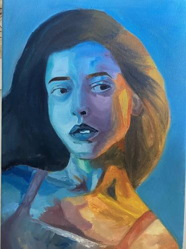 Original Women Paintings by malaika khan