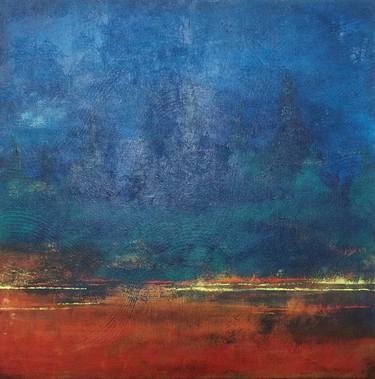 Original Contemporary Abstract Painting by Asha Singh Gaur