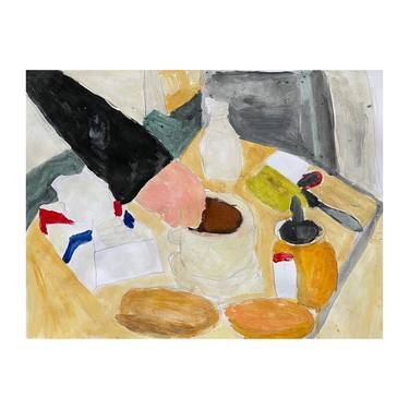 Print of Contemporary Still Life Paintings by Irfan Ajvazi