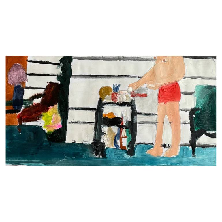 Original  Painting by irfan ajvazi