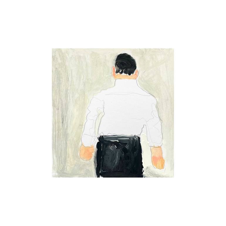 Original Geometric Painting by Irfan Ajvazi | Contemporary Art on Paper | The Way