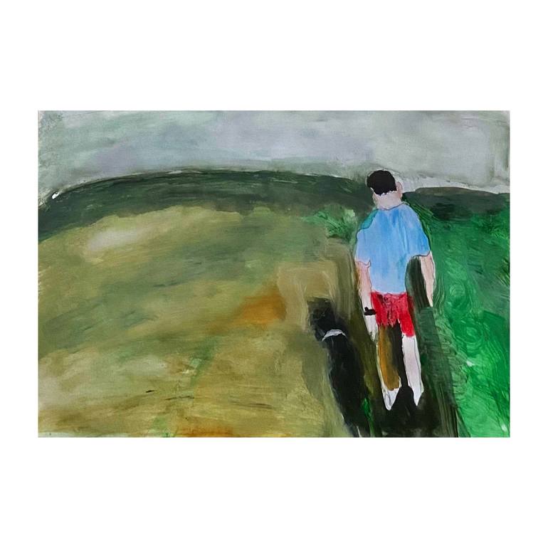 Untitled Painting by Irfan Ajvazi | Saatchi Art