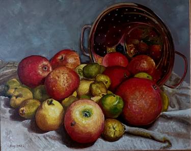 Original Expressionism Still Life Paintings by Roy Shapiro