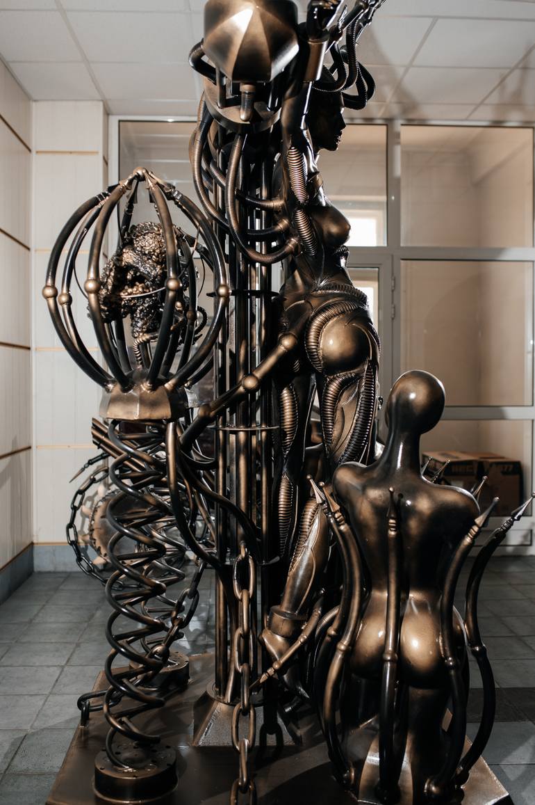 Original Conceptual Fantasy Sculpture by Oleh Kharchuk