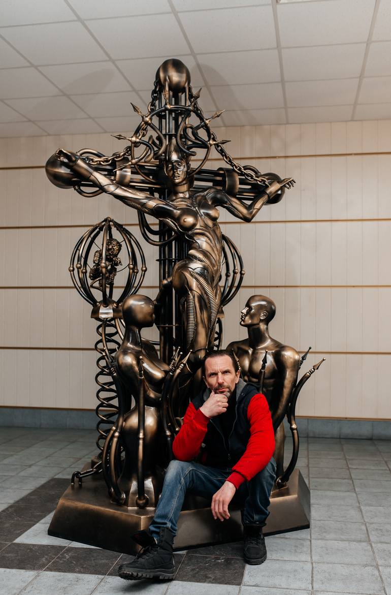 Original Conceptual Fantasy Sculpture by Oleh Kharchuk
