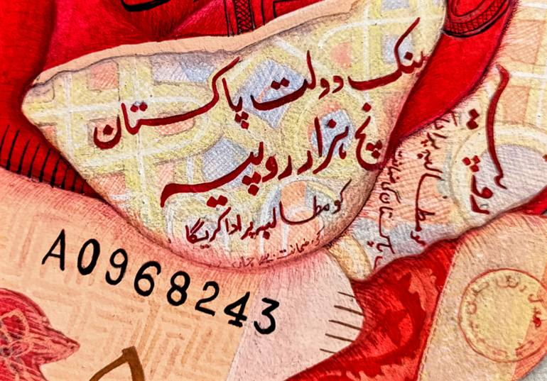 Original Conceptual Love Painting by Aneeqa Abid