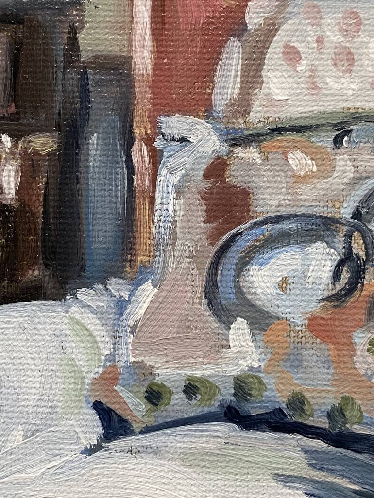 Original Impressionism Interiors Painting by Barnaby Edwards