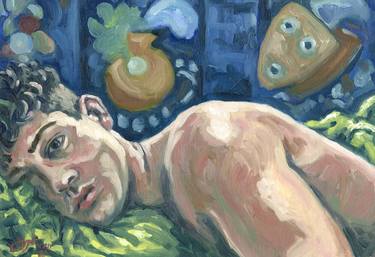 Original Contemporary Nude Paintings by Barnaby Edwards