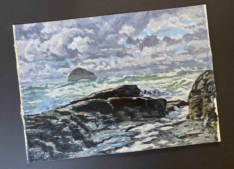 Original Seascape Painting by Barnaby Edwards