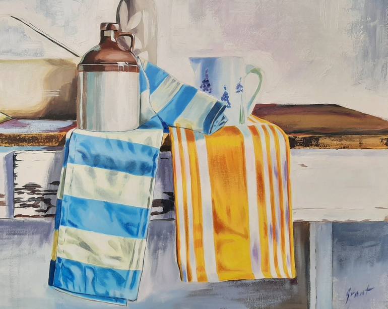 Original Still Life Painting by Grant Stewart