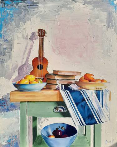 Original Impressionism Still Life Paintings by Grant Stewart