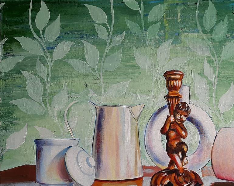 Original Contemporary Still Life Painting by Grant Stewart