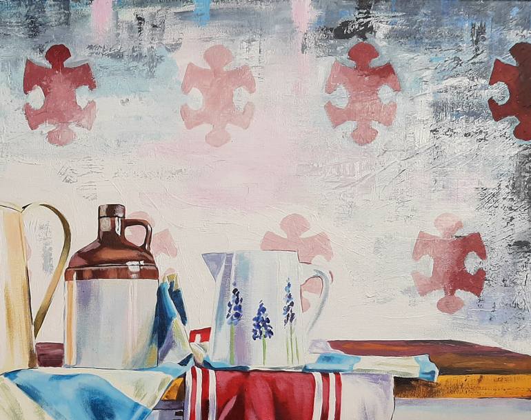Original Photorealism Still Life Painting by Grant Stewart