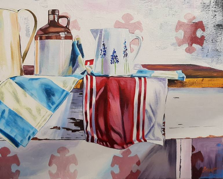 Original Photorealism Still Life Painting by Grant Stewart