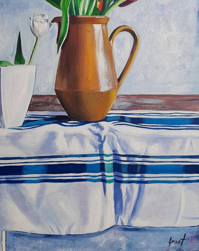 Original Photorealism Still Life Painting by Grant Stewart