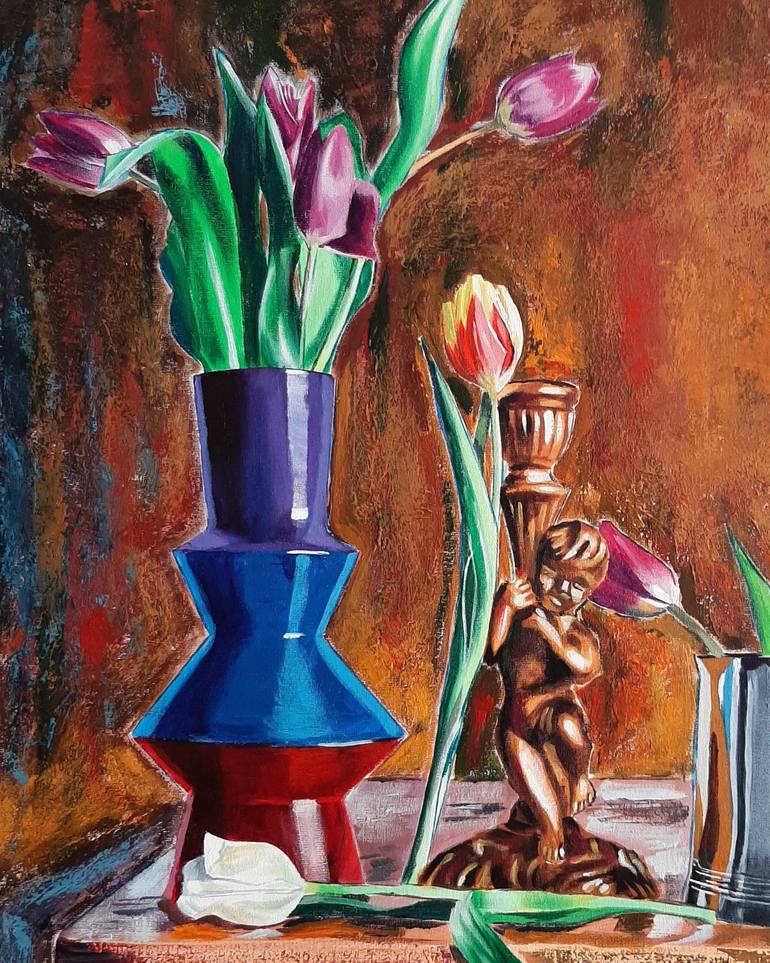 Original Still Life Painting by Grant Stewart