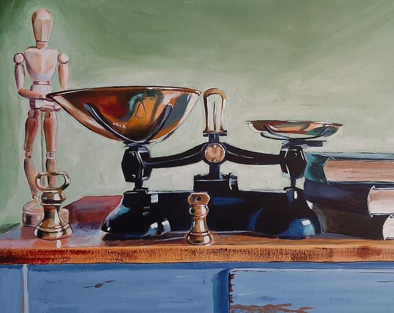 Original Photorealism Still Life Painting by Grant Stewart
