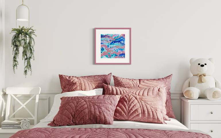 Original Abstract Expressionism Abstract Painting by Iryna Rets