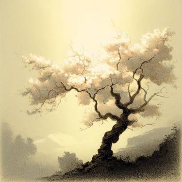 Print of Conceptual Tree Digital by Gravure Allure