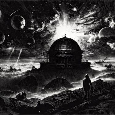 Print of Conceptual Outer Space Digital by Gravure Allure