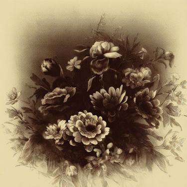 Print of Conceptual Floral Digital by Gravure Allure