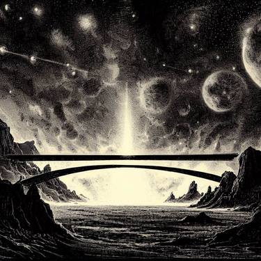 Print of Conceptual Outer Space Digital by Gravure Allure