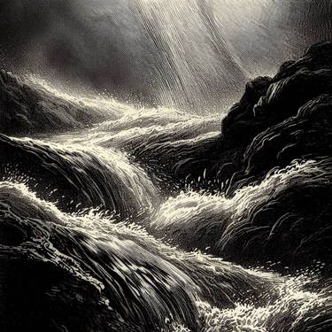 Print of Conceptual Water Digital by Gravure Allure