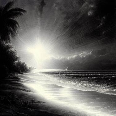 Print of Conceptual Beach Digital by Gravure Allure