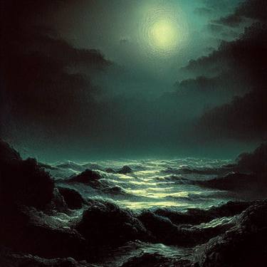 Print of Conceptual Seascape Digital by Gravure Allure