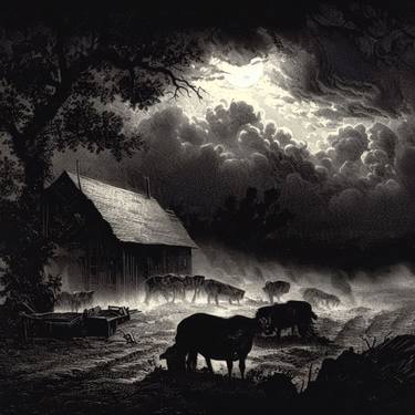 Print of Rural life Digital by Gravure Allure