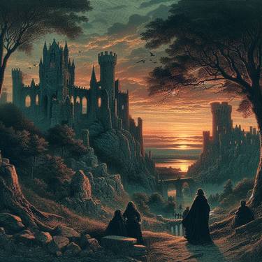 Print of Artificial Intelligence Fantasy Digital by Gravure Allure