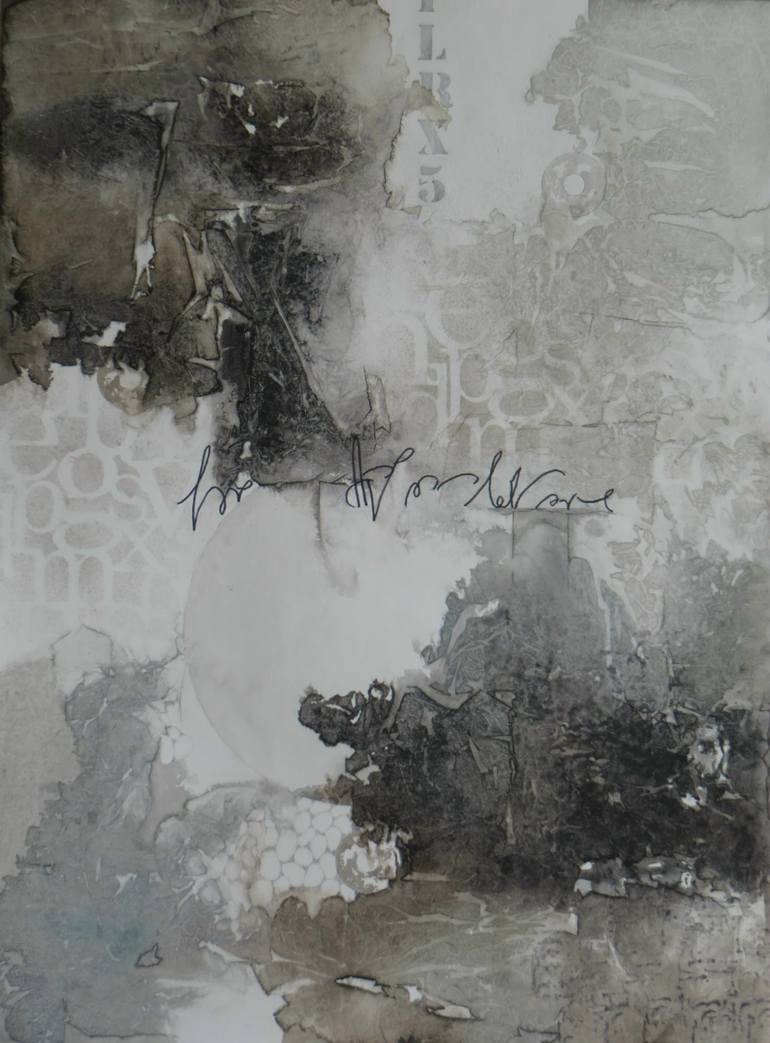 Original Abstract Painting by Sue Stjohn | Abstract Art on Paper | The Way Home