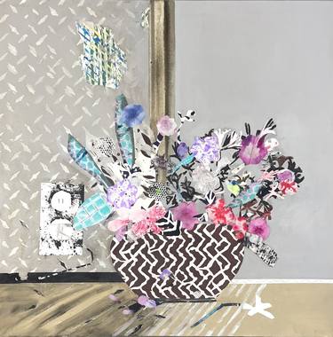 Print of Abstract Still Life Collage by Paula Menchen