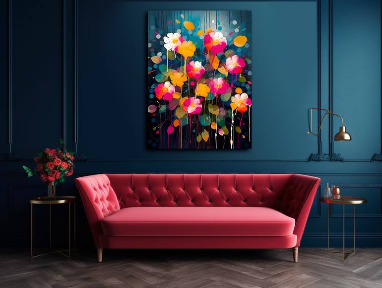Original Contemporary Abstract Digital by Anastasiia Bogdanova