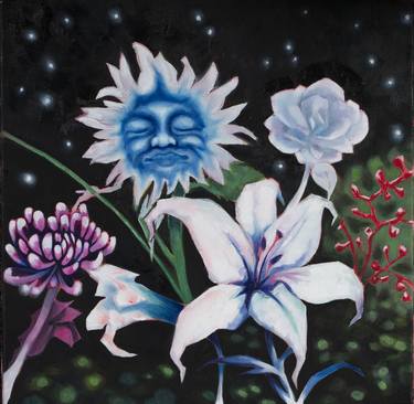 Print of Surrealism Floral Paintings by Matisse Fairchild