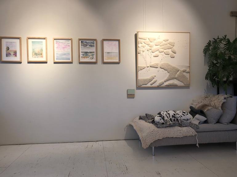 Original Abstract Landscape Sculpture by Femke De Groot