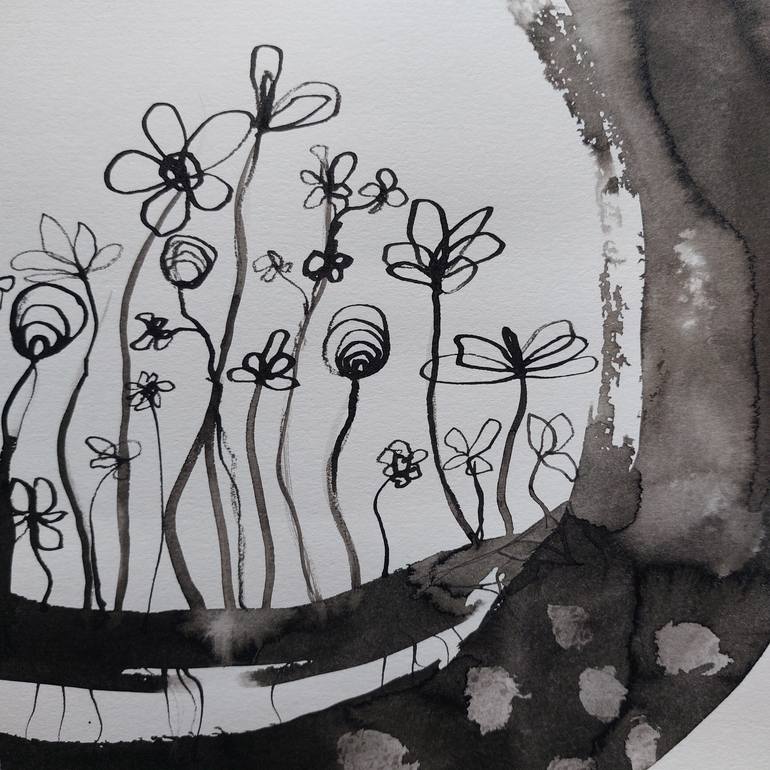 Original Abstract Nature Painting by Christa Elmer Bucher