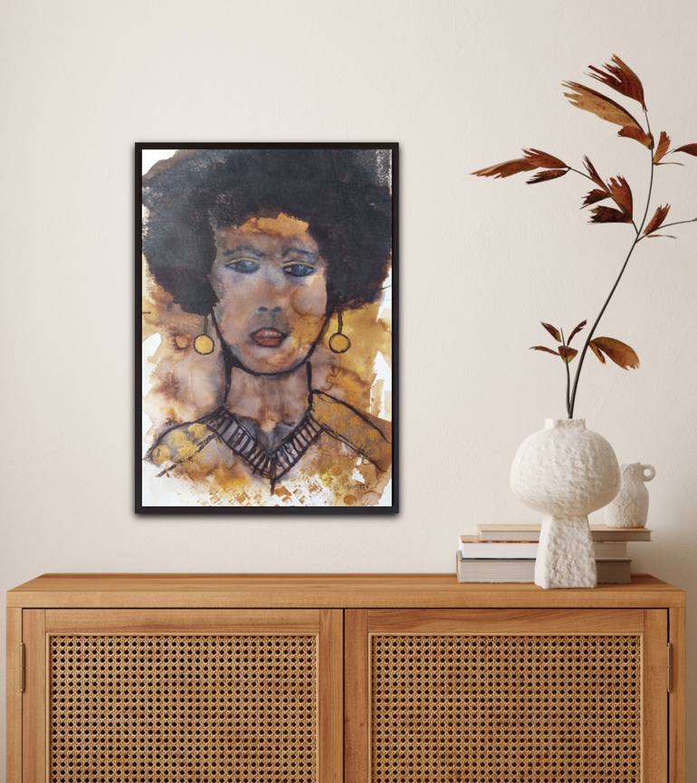 Original Figurative Abstract Painting by Christa Elmer Bucher