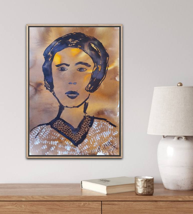 Original Figurative Abstract Painting by Christa Elmer Bucher