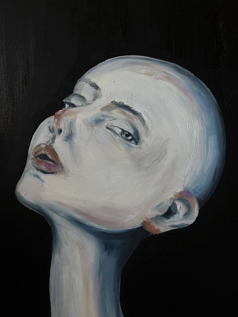 Original Portraiture People Painting by Margherita Pasqual