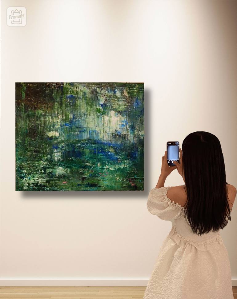 Original Contemporary Abstract Painting by Amber Mb