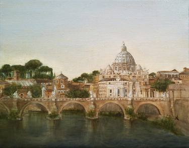Original Realism Cities Paintings by Anna De Pari