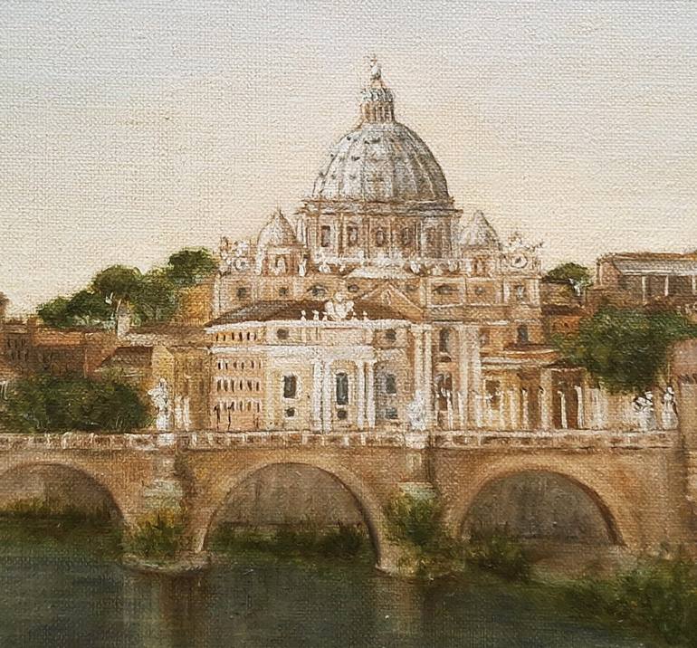 Original Realism Cities Painting by Anna De Pari