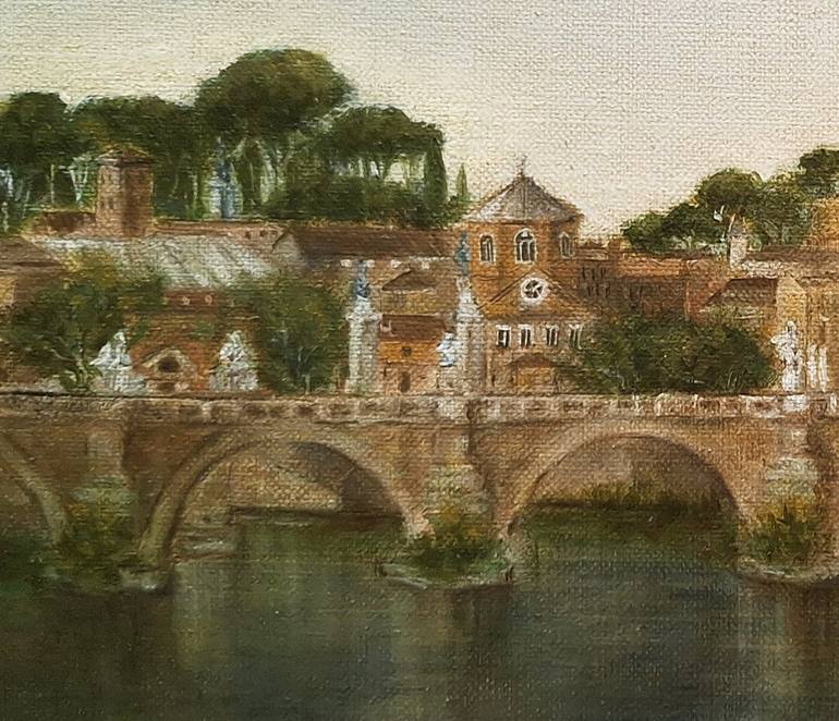 Original Realism Cities Painting by Anna De Pari